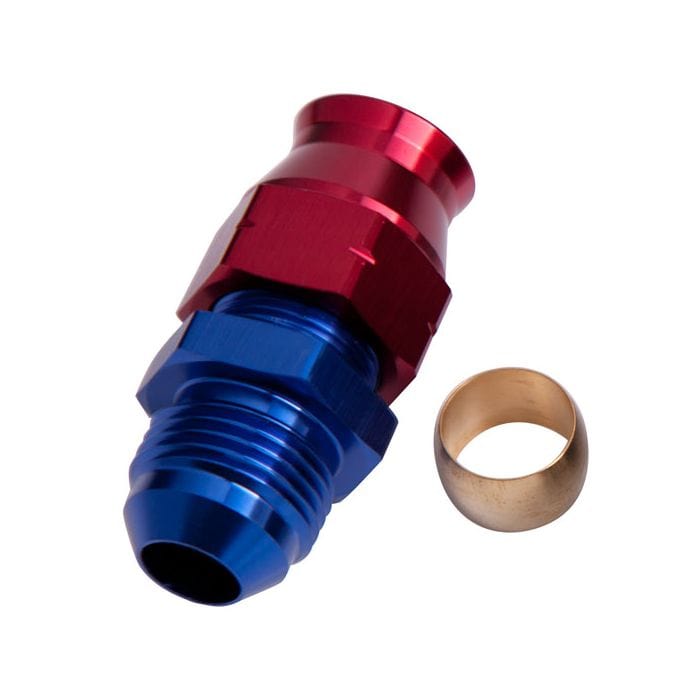Aeroflow Performance Aeroflow Fittings Tube to Male AN Adapter AF108 SR