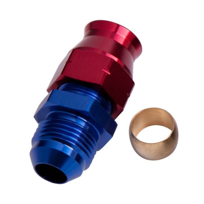 Aeroflow Performance Aeroflow Fittings Tube to Male AN Adapter AF108 SR