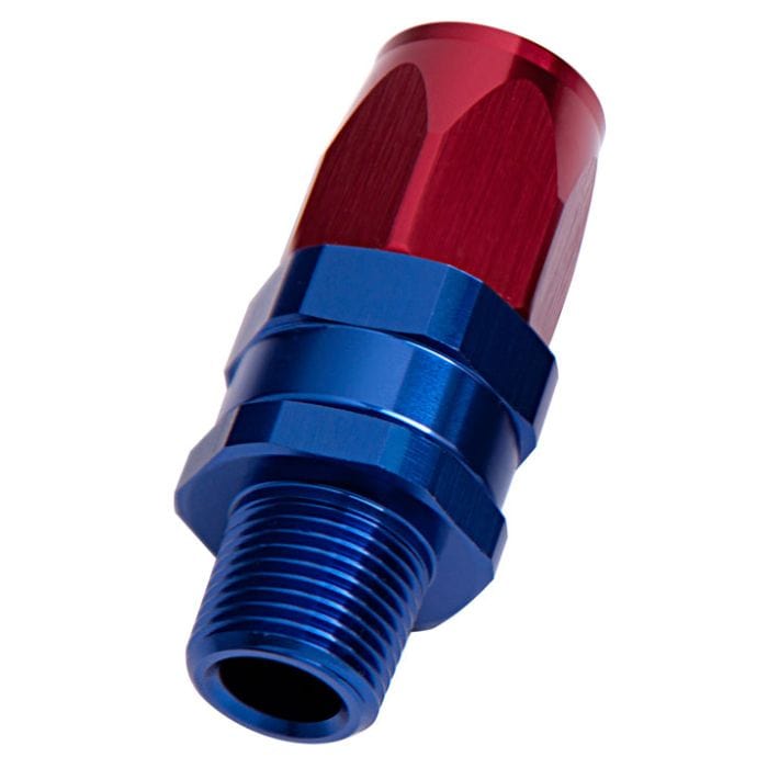 Aeroflow Performance Aeroflow Male NPT Taper Swivel Straight Hose End AF830 Suit 100 & 450 Series Hose SR