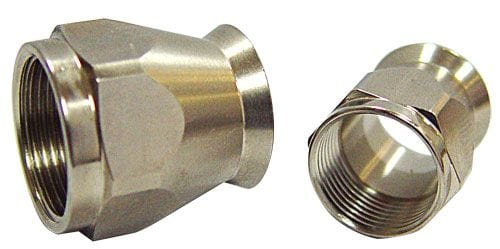 Aeroflow Performance Aeroflow Stainless Steel Hose End Socket -3AN AF298-03 SR