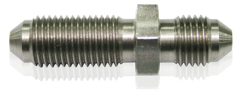 Aeroflow Performance Aeroflow Straight Stainless Steel Bulkhead -3AN AF320-03 SR