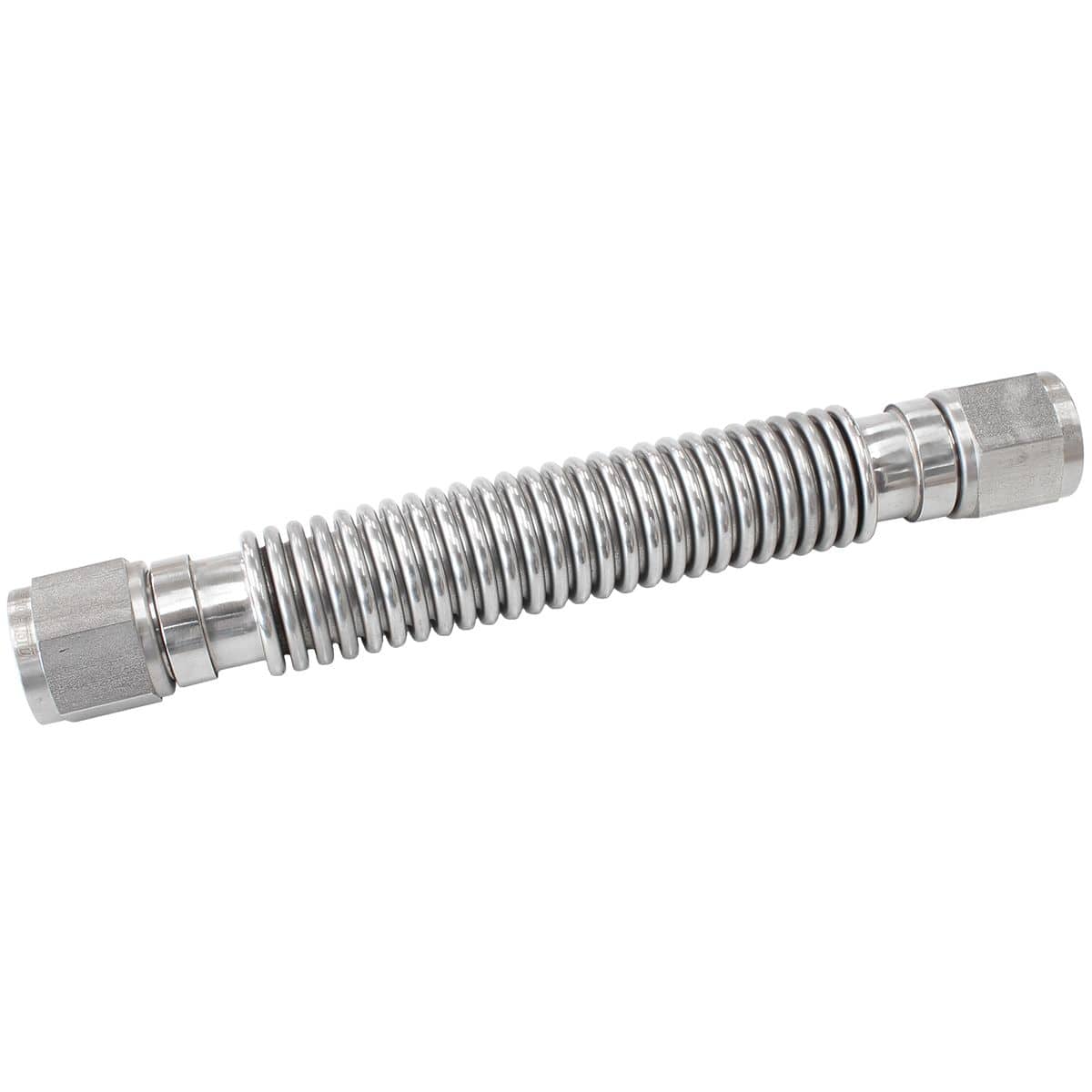 Aeroflow Performance Aeroflow Turbo Accessories AF463-37 FLEXIBLE TURBO DRAIN HOSE S/S FEMALE 2 x -10AN 300MM LONG Aeroflow - AF463-37 SR