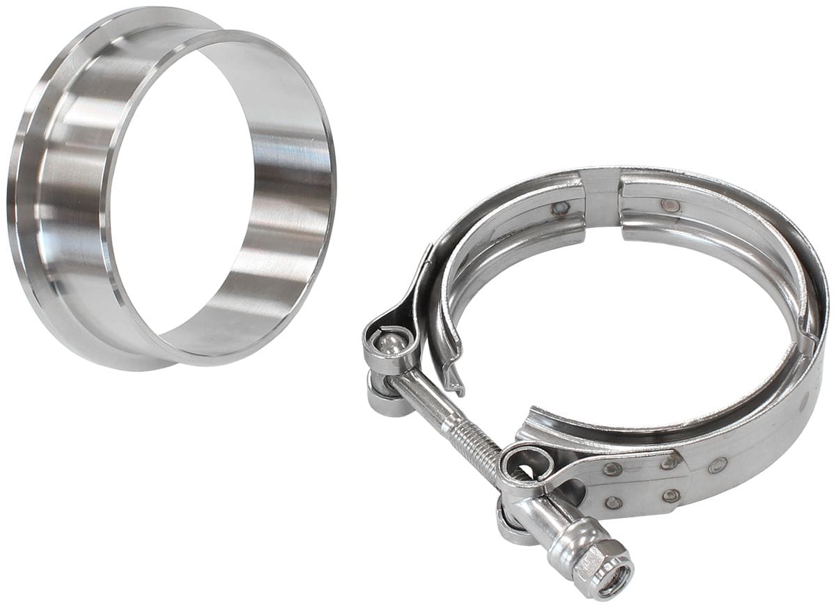 Aeroflow Performance AF8080-1024 - 2.98" 304 SS BOOSTED VBAND KIT AF8080-1024 - 2.98" 304 SS BOOSTED VBAND KIT SR