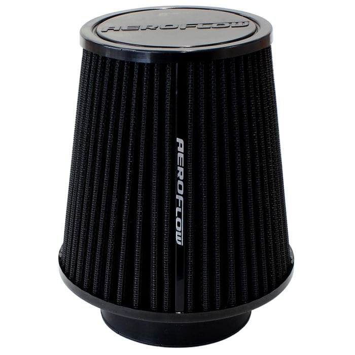 Aeroflow Performance Air Filters AF2711-0950 Universal 3-1/2" (90mm) Clamp-On Polyurethane Tapered Pod Filter
6.1" (155mm) High x 6.1" (155mm) Base O.D x 4.6" (117mm) Top O.D SR