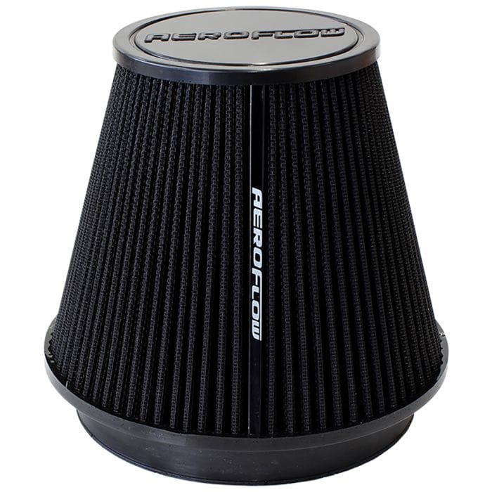 Aeroflow Performance Air Filters AF2711-3100 Universal 6" (153mm) Clamp-On Polyurethane Tapered Pod Filter
6.1" (155mm) High x 7-3/4" (197mm) Base O.D x 4.6" (117mm) Top O.D SR