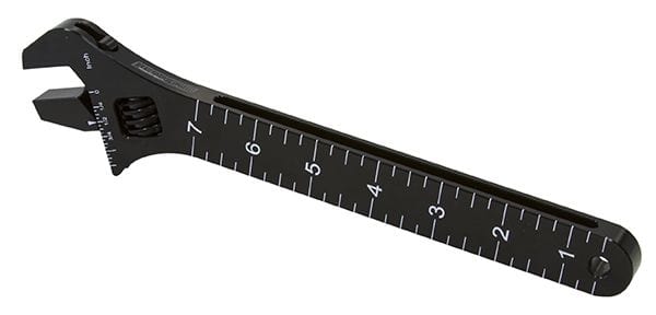 Aeroflow Performance Automotive Tools AF98-2038BLK Wheelie Bar and General Purpose Adjustable Spanner AF98-2038BLK SR