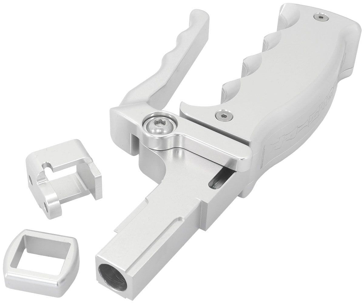 Aeroflow Performance Billet Factory Replacement Shifter Handle Aeroflow Bang Shift Attack OEM Ford Mustang Shifter Handle - Silver AF72-9105 SR
