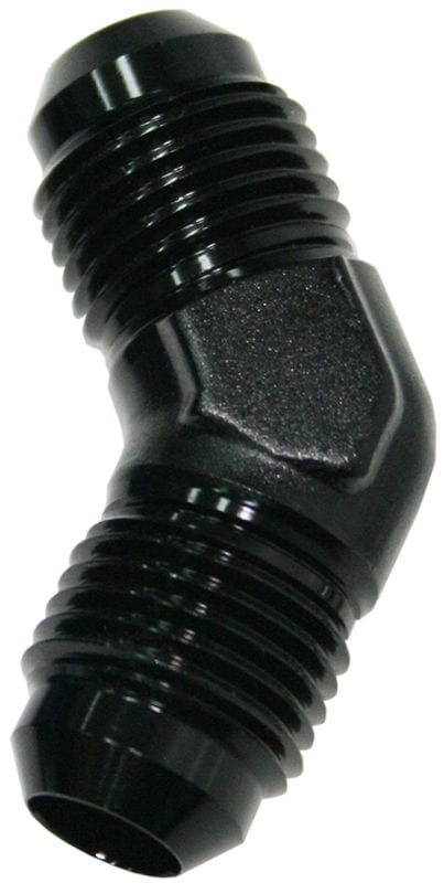 Aeroflow Performance Black Finish Aeroflow 45° Male Flare Union -10AN AF827-10BLK SR