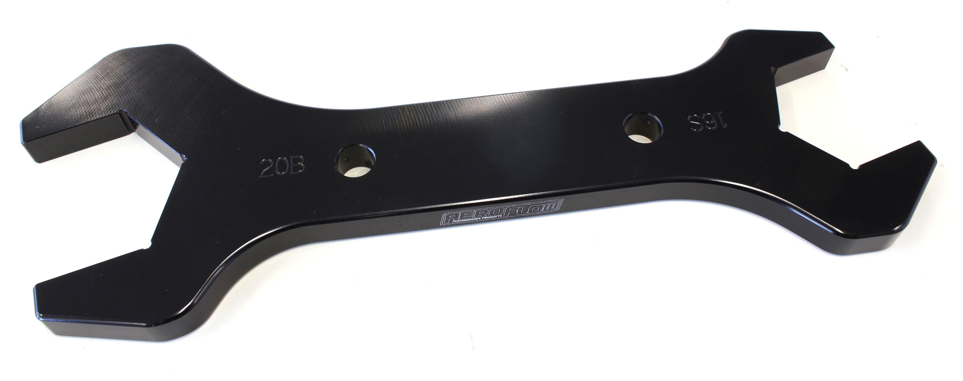 Aeroflow Performance Black Finish Aeroflow Aluminium AN Double Ended Wrench -16AN & -20AN AF98-2004-1-2016 SR