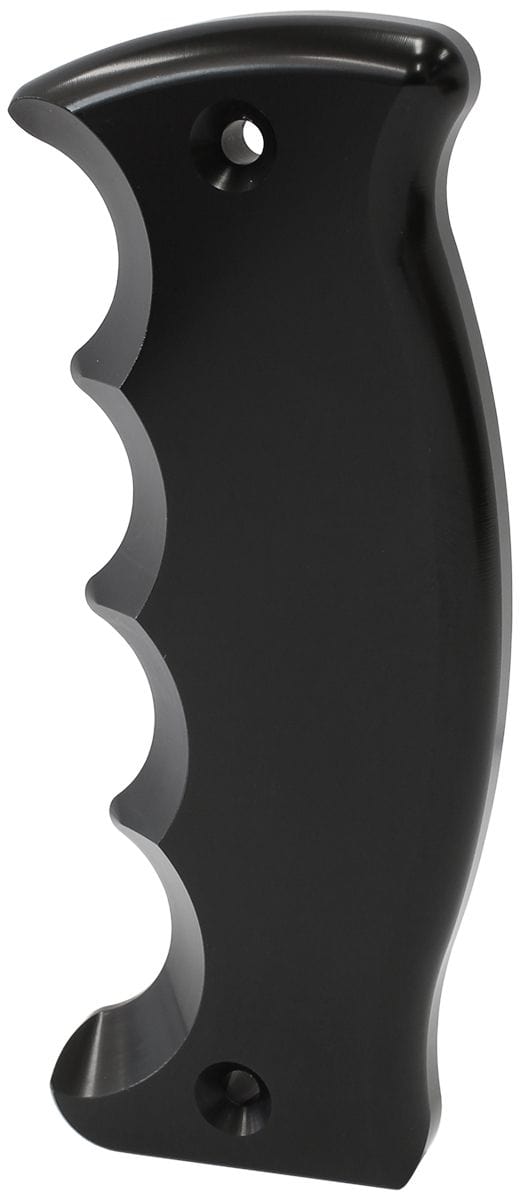 Aeroflow Performance Black Finish Aeroflow Bare Pistol Grip Passenger Side Plate AF72-9910BLK SR