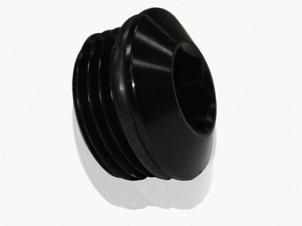 Aeroflow Performance Black Finish Aeroflow Slimline ORB Port Plug -20AN AF813-20BLK SR