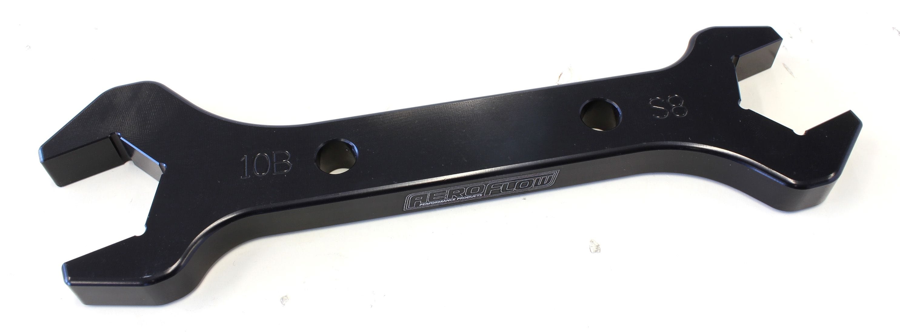 Aeroflow Performance Black Finish AF98-2004-1-10-8 - DOUBLE ENDED WRENCH SINGLE SR