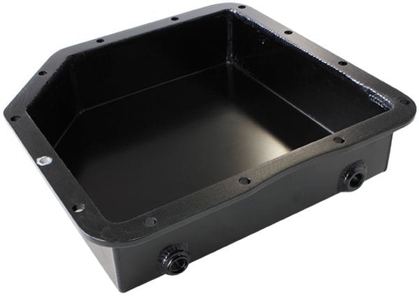 Aeroflow Performance Black Finish. Suit GM Turbo 350 Aeroflow 3" Deep Fabricated Transmission Pan including Filter Extension AF72-3003BLK SR