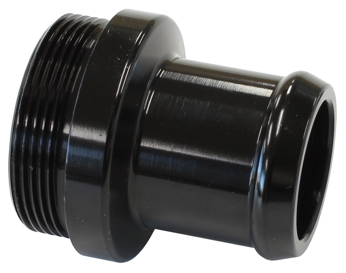 Aeroflow Performance Black Suit 20mm Hose Aeroflow Plumb Back Barb Adapters AF64-5120BLK SR