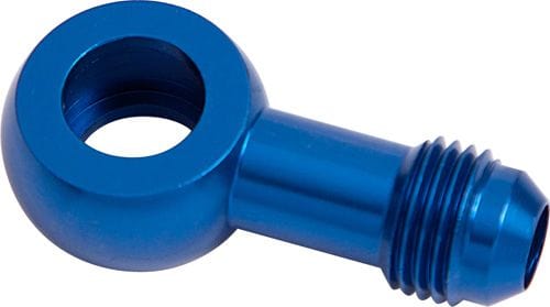 Aeroflow Performance Blue Finish Aeroflow Alloy AN Banjo Fitting 12mm to -6AN AF719-06 SR