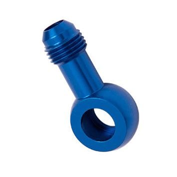 Aeroflow Performance Blue Finish Aeroflow Alloy AN Banjo Fitting 5/8" to 3/8 AF163-06 SR