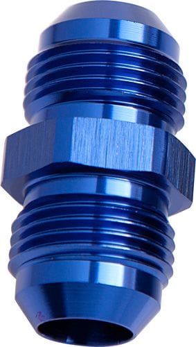 Aeroflow Performance Blue Finish Aeroflow Male Flare Union -6AN AF815-06 SR