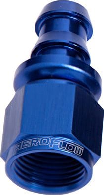 Aeroflow 400 / 510 Series Full Flow Push Lock Straight Hose End -4AN AF401-04