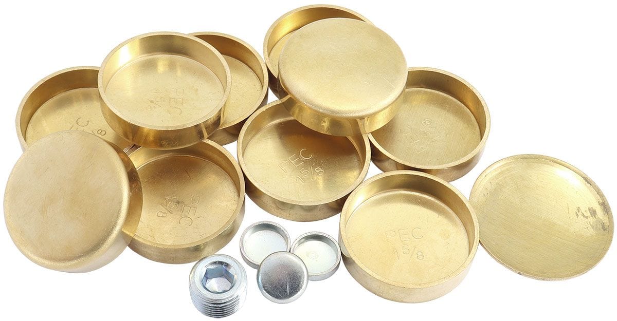 Aeroflow Performance Brass Material Aeroflow Holden V8 253, 304, 308 Welsh Plug Kit AF3000-1004 SR