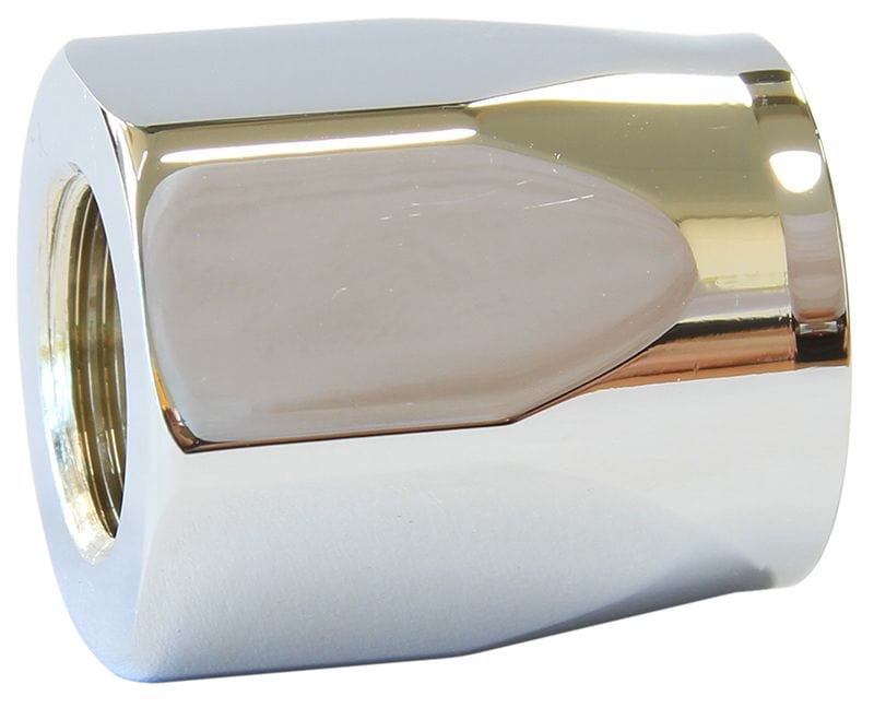 Aeroflow Performance Chrome Finish. Suits 100 & 450 Series Hose Ends Aeroflow Taper Style Hose End Socket -20AN AF298-20DCH SR