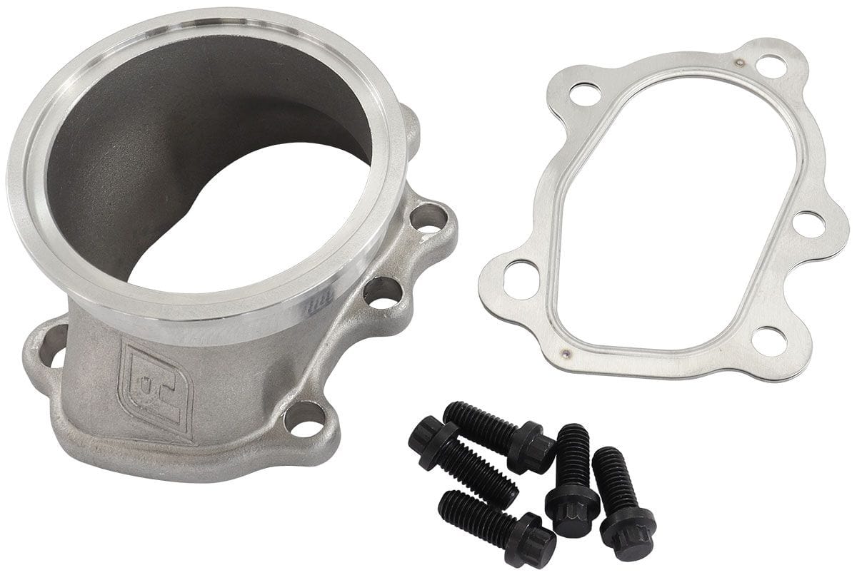 Aeroflow Performance Convert Nissan T25/T28 5-Bolt Flange to 3" V-Band Aeroflow Turbo V-Band Adpater AF8055-1011 SR