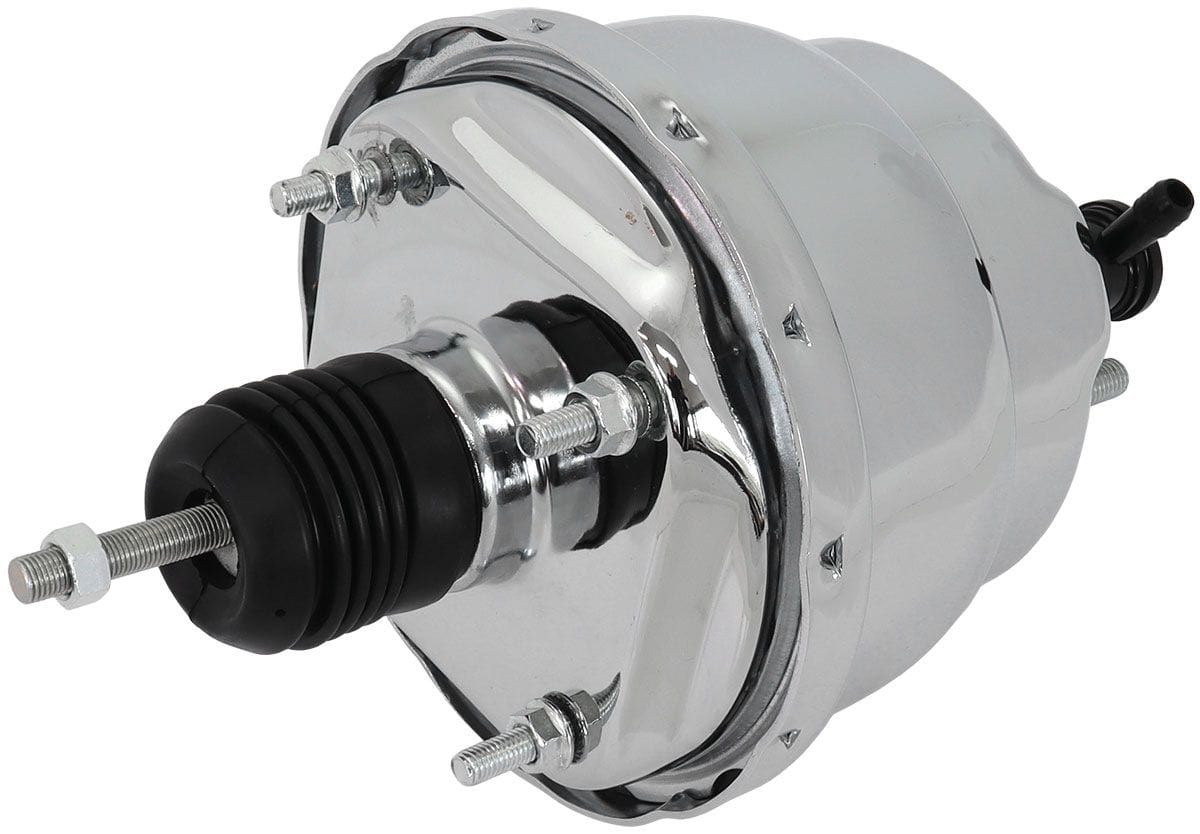 Aeroflow Performance Dual Diaphram Aeroflow GM 7" Brake Booster Chrome Finish AF300-105C SR