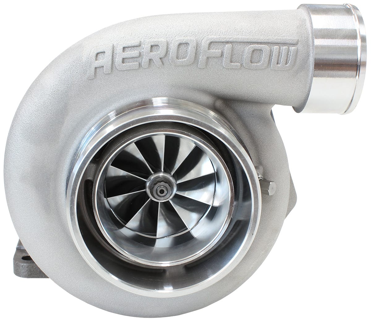 Aeroflow Performance External Wastegate, T3 Inlet Flange, V-Band Exhaust Flange Aeroflow BOOSTED 6662 1.06 Turbocharger 900HP, Natural Cast Finish AF8005-3017 SR