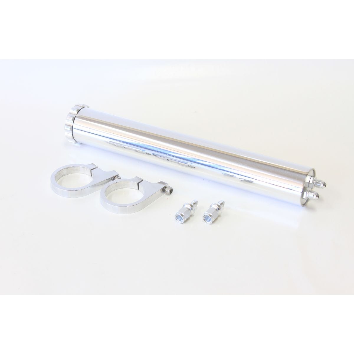 Aeroflow Performance Fabricated Tanks Aeroflow Billet Aluminium Radiator Over Flow Tank SR