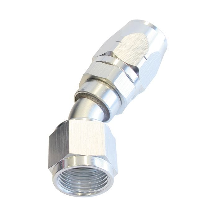 Aeroflow Performance Fittings 500 Series Cutter Swivel 30° Hose End. Suits 100 & 450 Series Hose SR