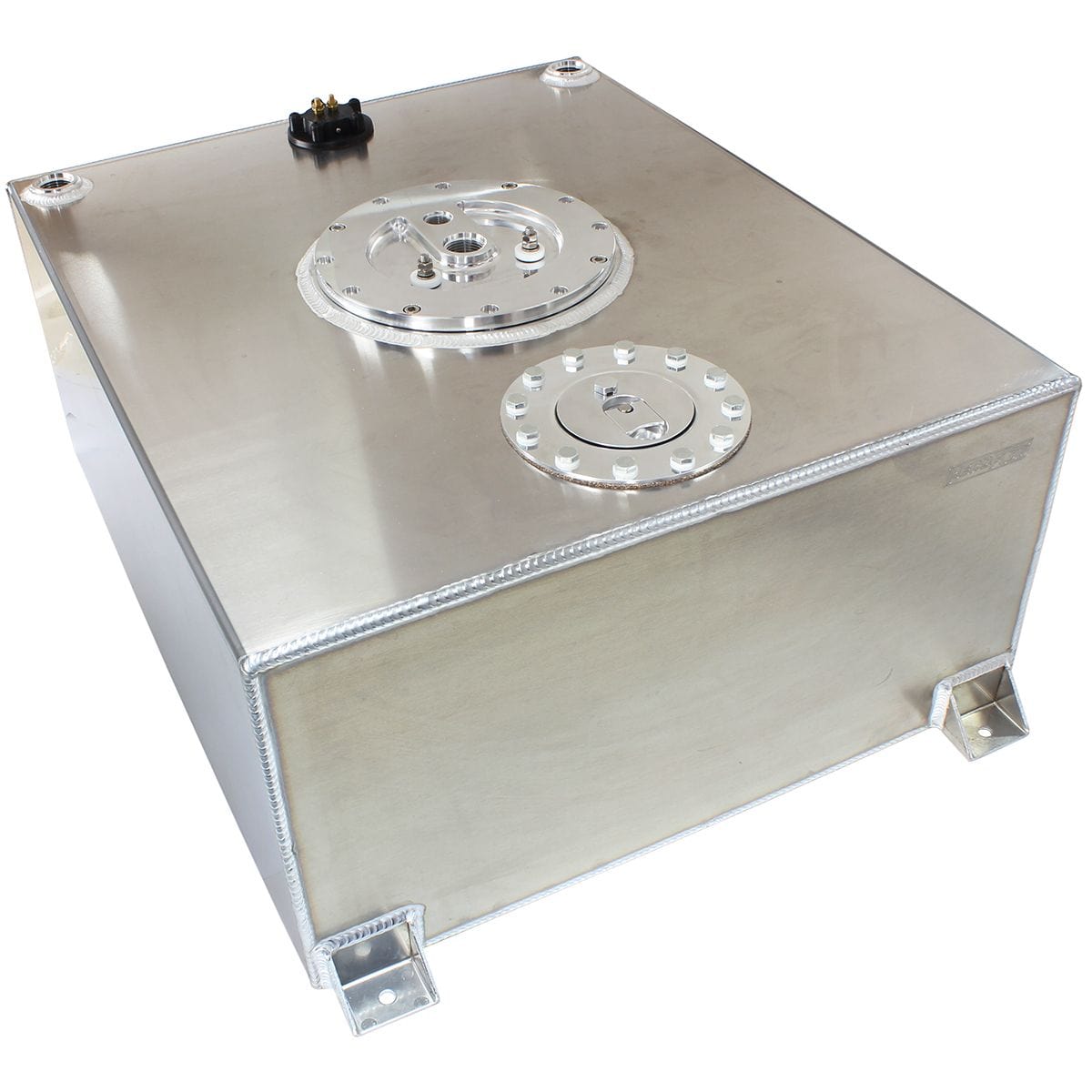 Aeroflow Performance Fuel Cells Aluminium 76 Litre (20 Gal) Fuel Cell Flat Bottom Triple 40mm Pump Hanger SR