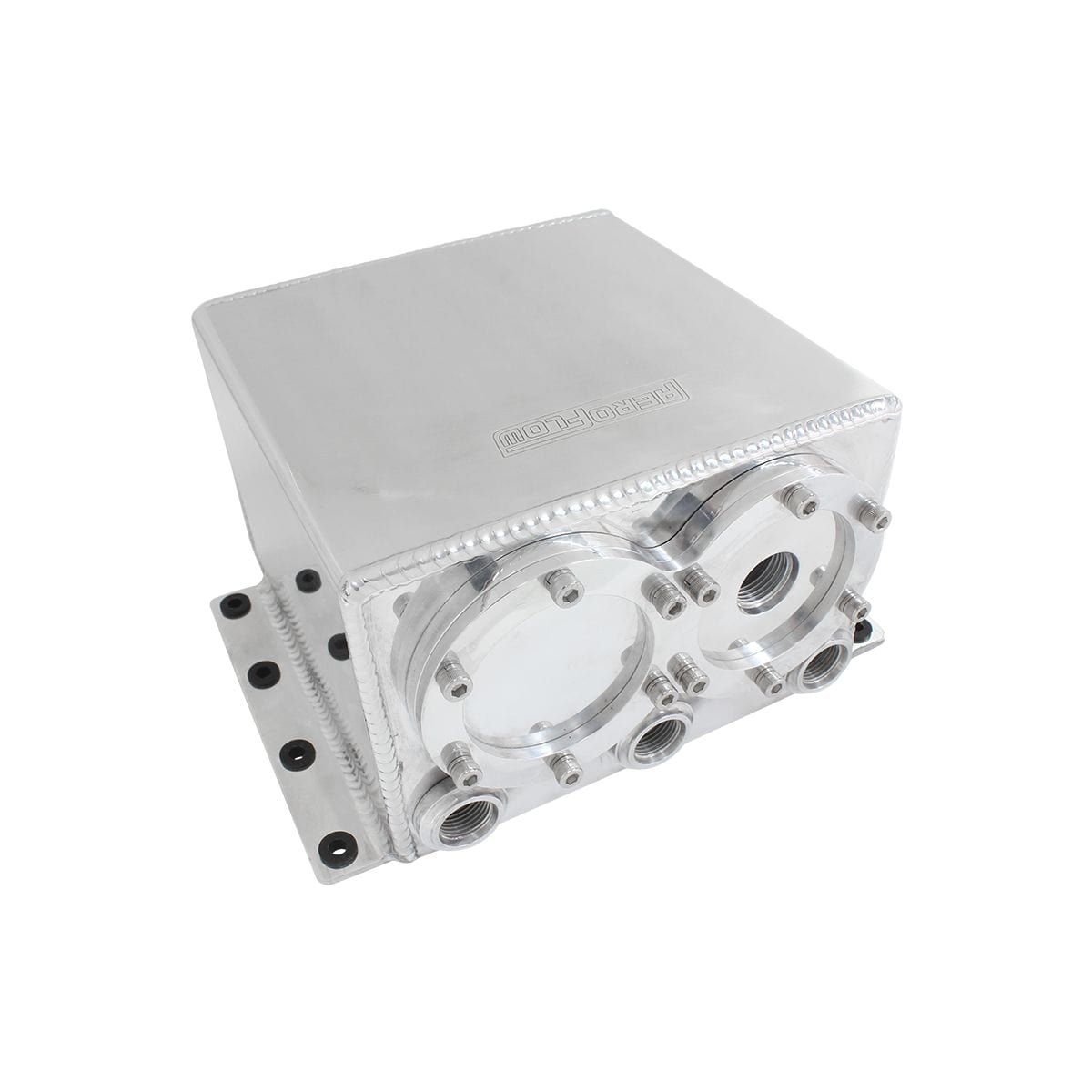 Aeroflow Performance Fuel Systems Aeroflow Dual EFI Pump Under-Car Surge Tank AF77-4244 SR