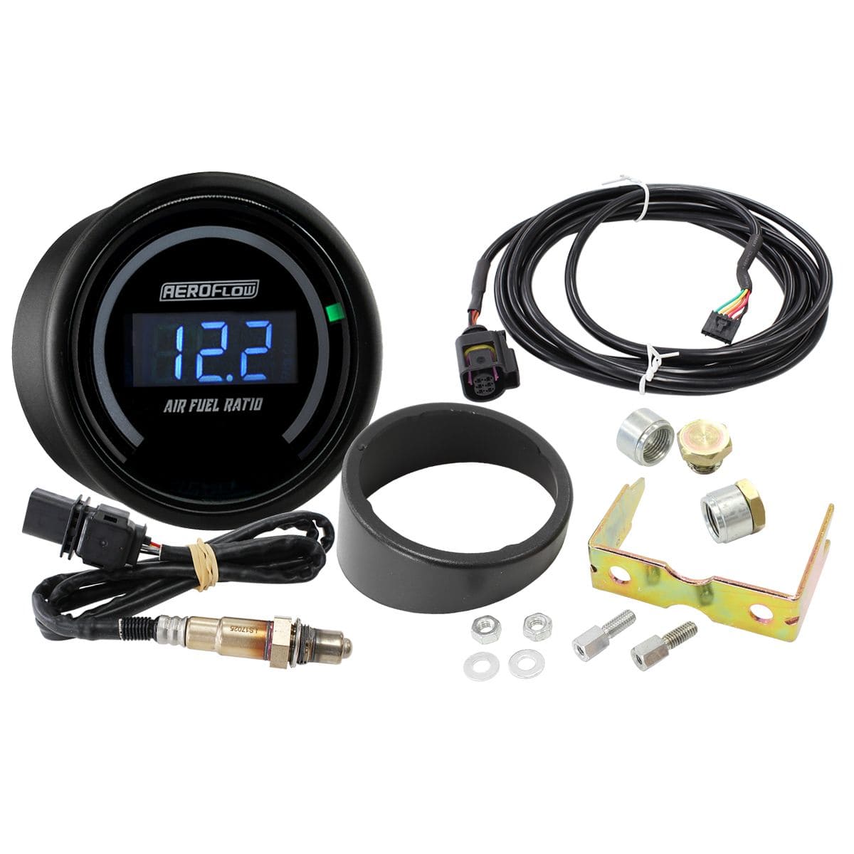 Aeroflow Performance Gauges AF49-7500 Aeroflow Air Fuel Ratio Gauge Kit SR
