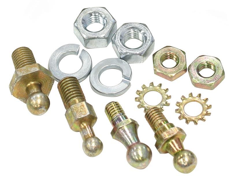 Aeroflow Performance Includes 4 Balls, Nuts & Washers Aeroflow Throttle Ball & Assortment Kit AF55-1004 SR
