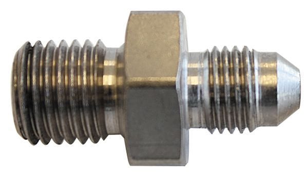 Aeroflow Performance M10 x 1.25mm Aeroflow Stainless Steel Washer Seal Adapter -3AN AF352-03 SR