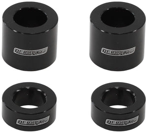 Aeroflow Billet Aluminium Bolt Spacers, Black AF64-4376BLK