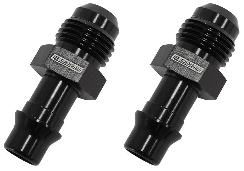 Aeroflow Performance Male to -6AN Suit VE & VF Commodore Aeroflow Trans cooler Radiator Adapter AF64-2117 SR