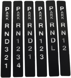 Aeroflow Bang Shift Black Indicator Window Kit AF72-9942