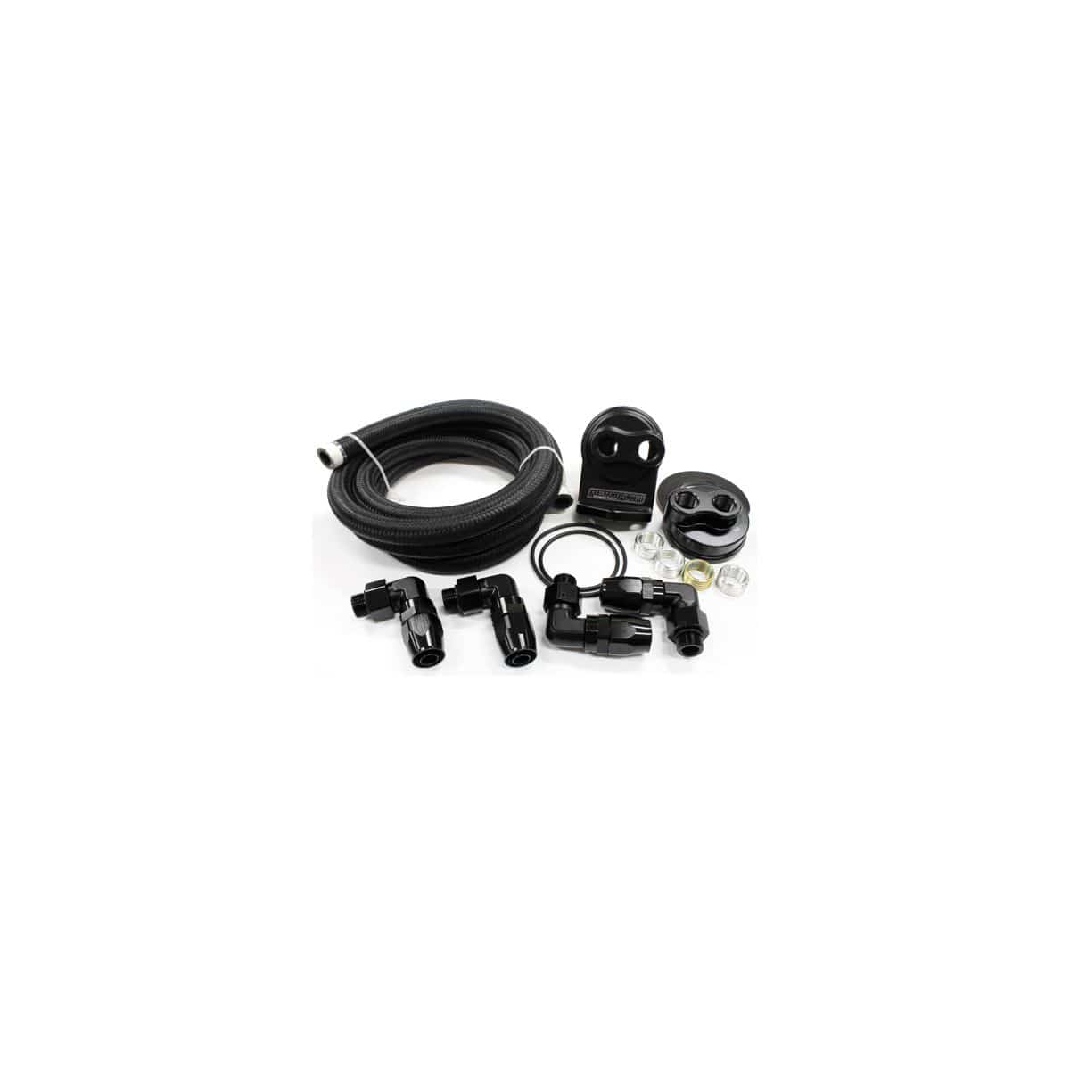 Aeroflow Performance Oil Systems AF64-2042 Single Billet Oil Filter Remote Mount Kit AF64-2042 SR