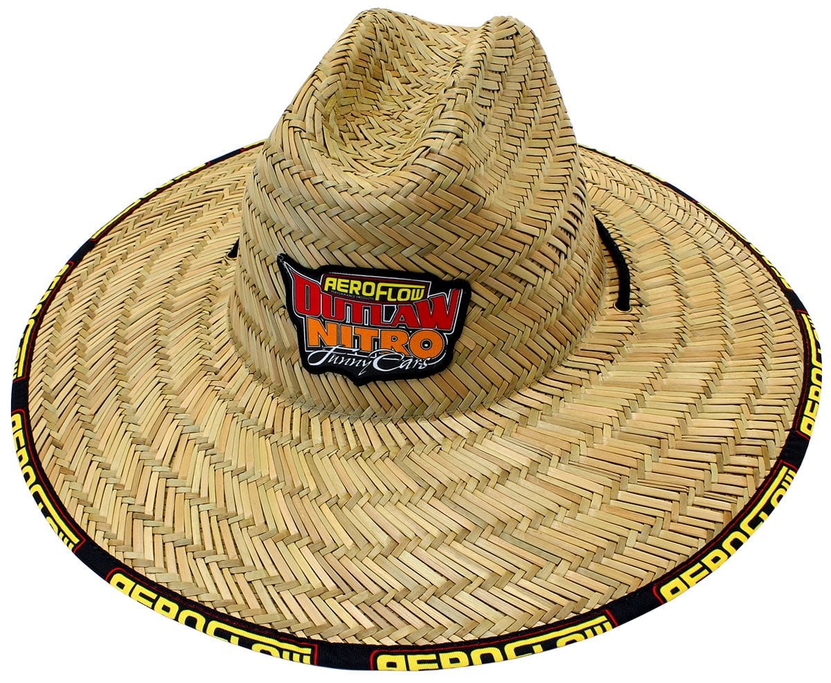 Aeroflow Performance One size fits all Aeroflow Aeroflow Outlaw Nitro Funny Cars Straw Hat AF99-3013 SR