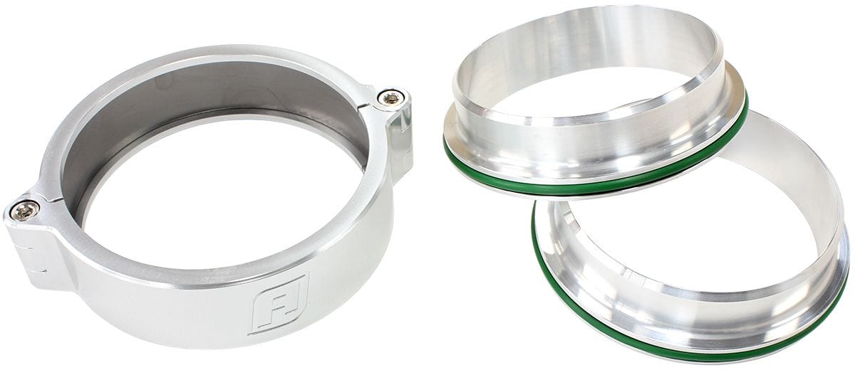 Aeroflow Performance Polished Finish Aeroflow 2" (51mm) Billet Aluminium Intercooler Clamp AF25-2000 SR