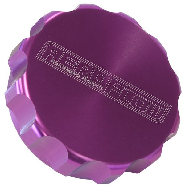 Aeroflow Performance Purple Finish Aeroflow 1-1/2" Billet Aluminium Filler Cap AF59-460-24PUR SR