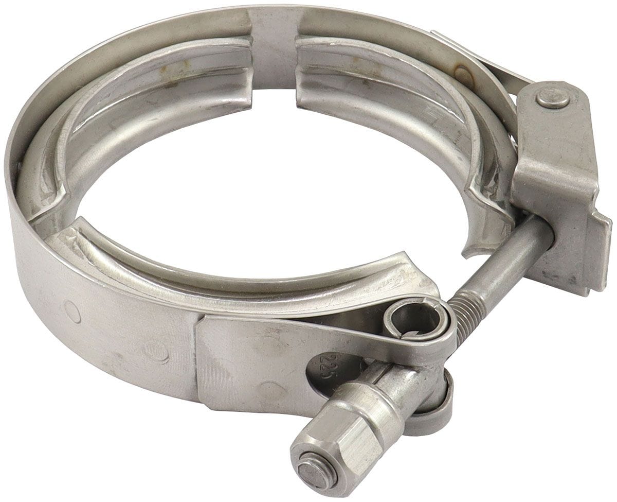 Aeroflow Performance Quick Release Stainless Steel V-Band Clamp Aeroflow Quick Release Stainless Steel V-Band Clamp AF59-2250-01 SR