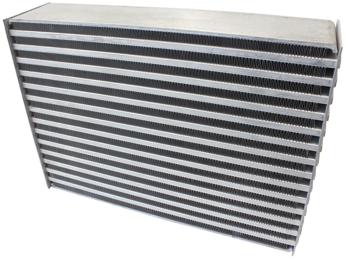 Aeroflow Performance Raw Aluminium, Universal Design Aeroflow Race Series Intercooler 450 x 330 x 100mm CORE only AF90-1101 SR