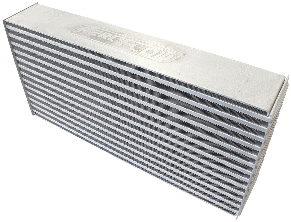 Aeroflow Performance Raw Aluminium, Universal Design Aeroflow Race Series Intercooler 600 x 300 x 100mm CORE only AF90-1109 SR