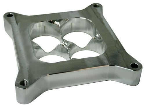Aeroflow Performance Raw Finish. Suit 4150 Style Flange Aeroflow 1" Tapered High Velocity Carburettor Spacer AF64-2044 SR