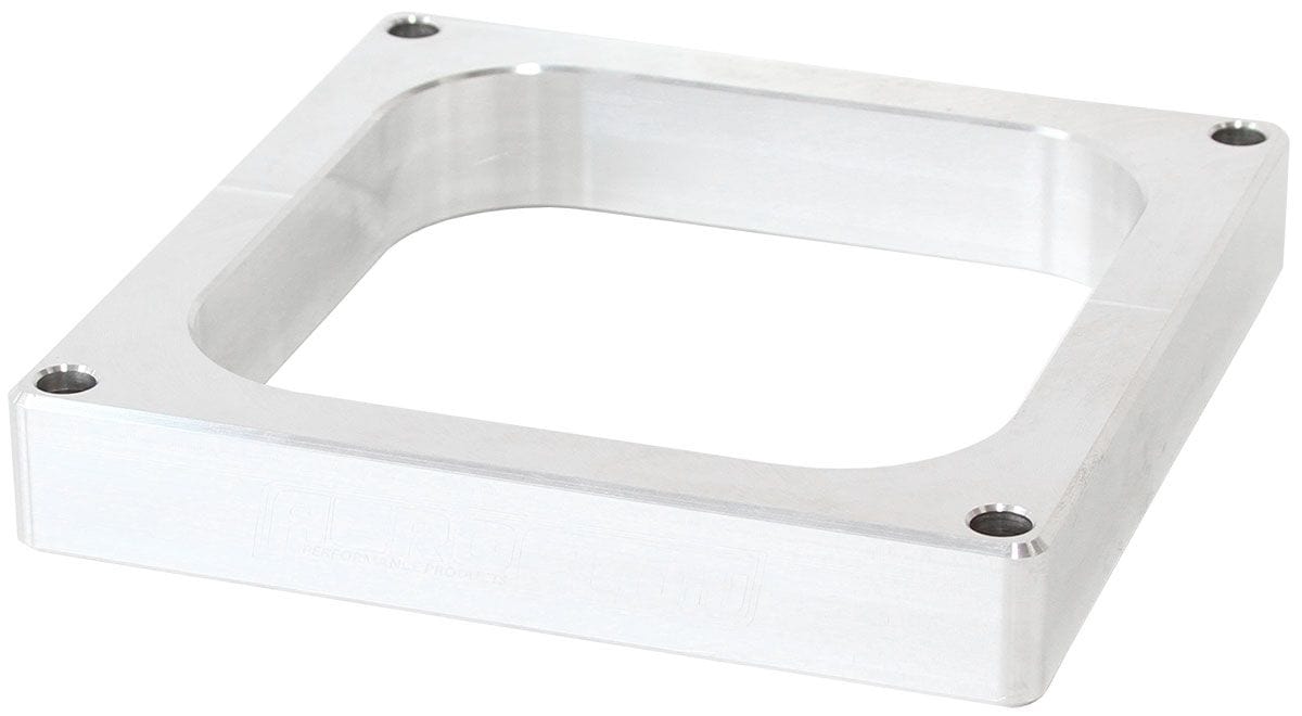 Aeroflow Performance Raw Finish. Suit 4500 Style Flange Aeroflow 1" Open High Velocity Carburettor Spacer AF64-2090 SR