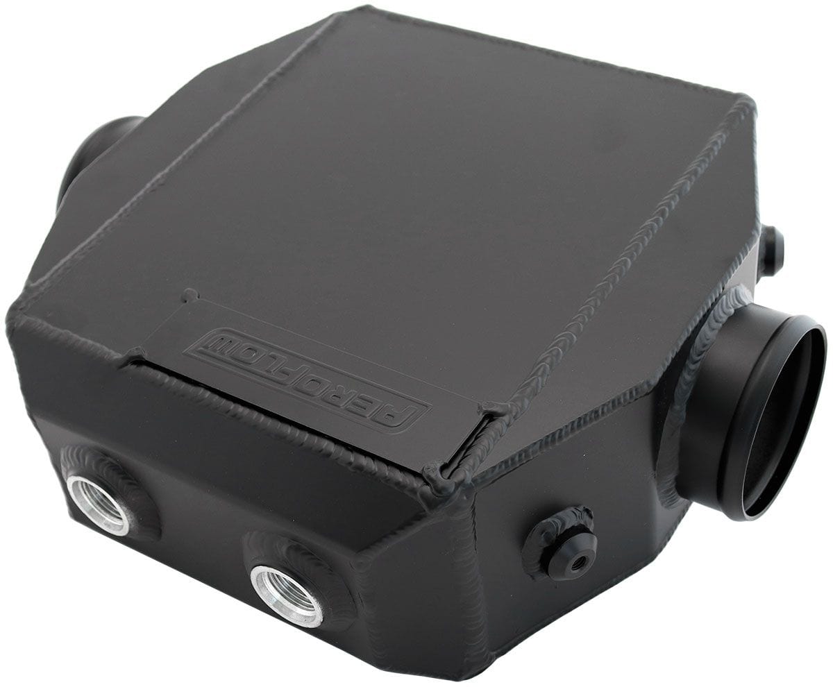Aeroflow Performance Recommended for up to 1500 CFM / 1200 HP Aeroflow Water to Air Intercooler, 14" x 15" x 4.6" AF90-3002 SR