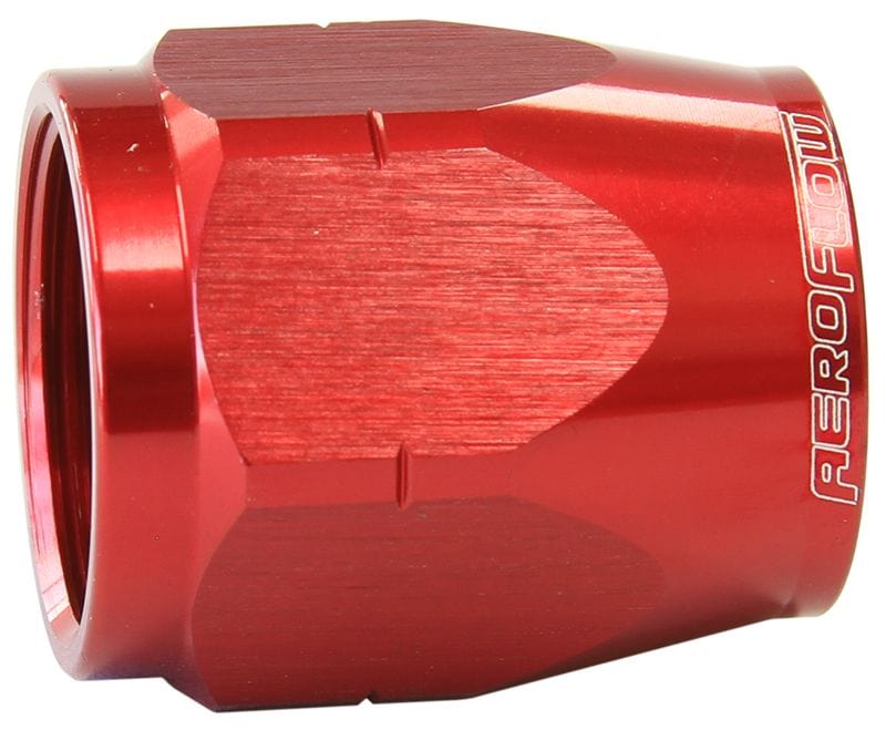 Aeroflow Performance Red Finish. Suits 500, 550 and 880 Series Hose Ends Aeroflow Cutter Style Hose End Socket -6AN AF559-06DCR SR