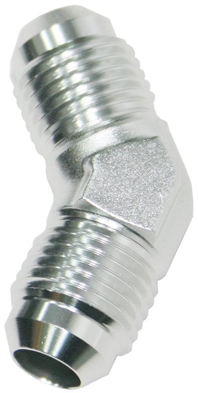 Aeroflow Performance Silver Finish Aeroflow 45° Male Flare Union -6AN AF827-06S SR