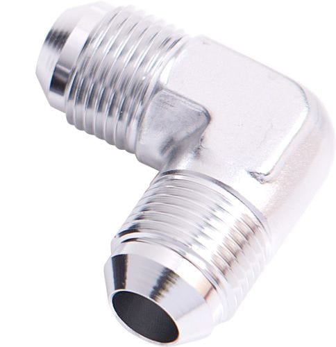 Aeroflow Performance Silver Finish Aeroflow 90° Male Flare Union -16AN AF821-16S SR